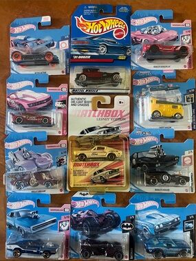 Mattel HotWheels & Matchbox Collectors Set